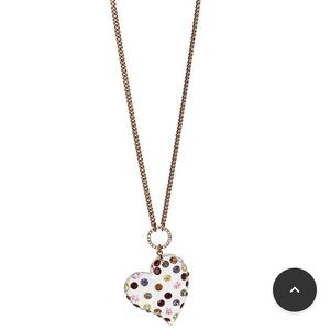 Betsey Johnson Heart Necklace